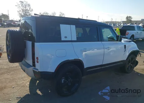 2024 Land Rover Defender 110 P300 из США, поврежденный, VIN SALEJ7EX7R2343223